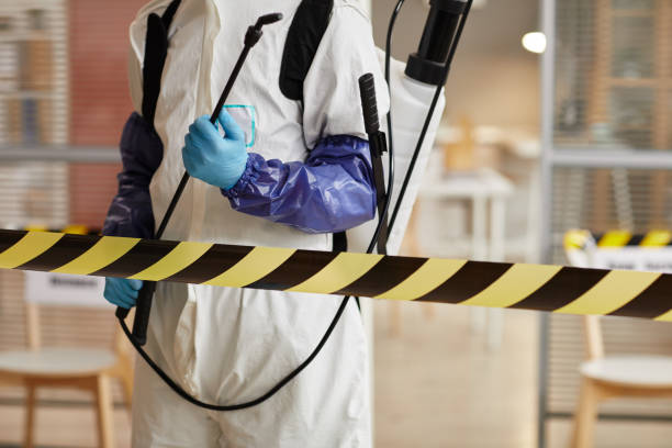 Professional Infectious Disease Decontamination technician working in Halifax, MA